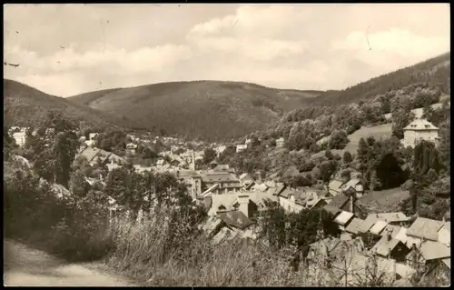 Ansichtskarte Ruhla Panorama-Ansicht 1967/1966
