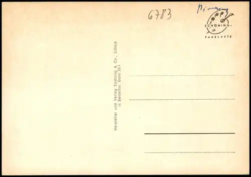 Ansichtskarte Dahn Mehrbildkarte mit Ortsansichten Ort in der Pfalz 1970