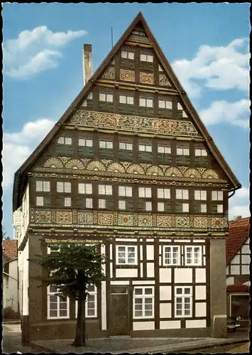 Ansichtskarte Bad Salzuflen Altes Renaissance-Haus (Haus Backs) 1961
