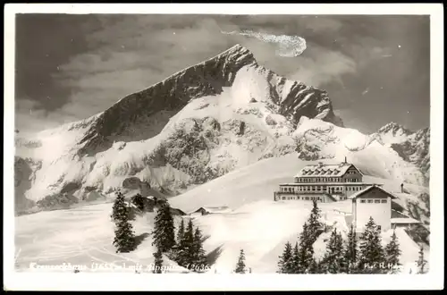 Garmisch-Partenkirchen Adolf-Zoeppritz-Haus - Kreuzeckhaus im Winter 1932