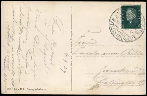 Ansichtskarte Gößweinstein Inneres der kat. Kirche 1930