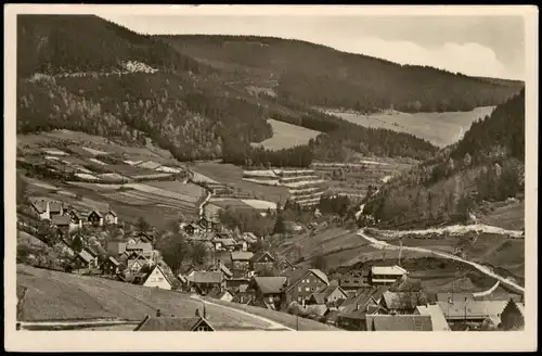 Ansichtskarte Steinbach-Hallenberg Panorama-Ansicht 1957/1956