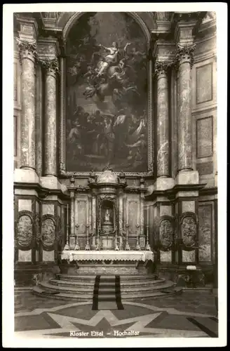 Ansichtskarte Ettal Kloster - Hochaltar 1932
