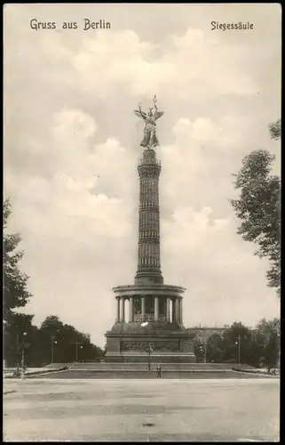 Ansichtskarte Mitte-Berlin Siegessäule 1917