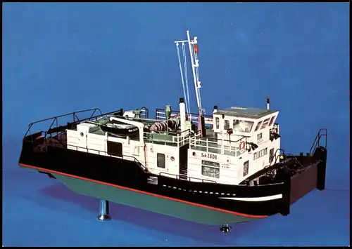 Dresden Stromschubschiff, (Modell M 1:25) Verkehrsmuseum/Johanneum 1977