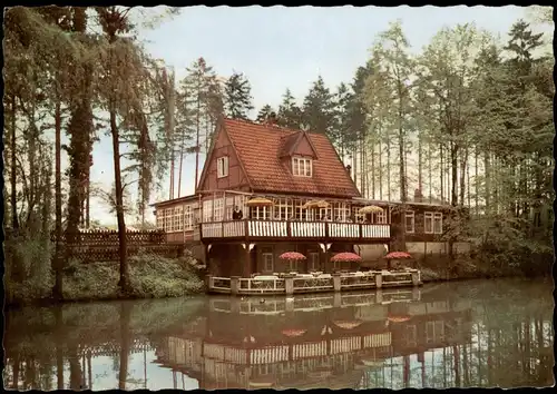 Ansichtskarte Bad Münder (Deister) Waldschlößchen am Osterberg 1962