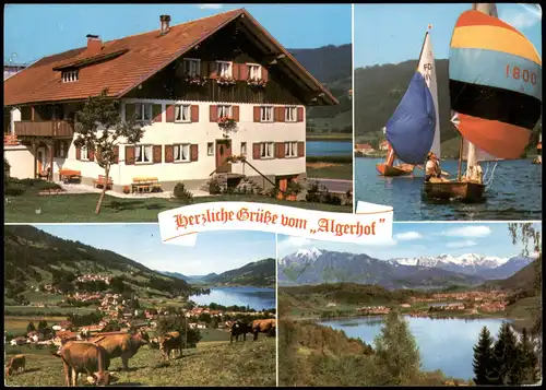 Hintersee-Ramsau bei Berchtesgaden 4 Bild: Algerhof - Segelboote 1963