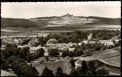 Ansichtskarte Gersfeld (Rhön) Totale 1963