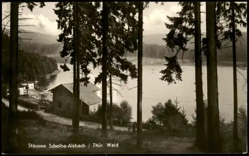 Ansichtskarte Scheibe-Alsbach Umland-Ansicht 1956