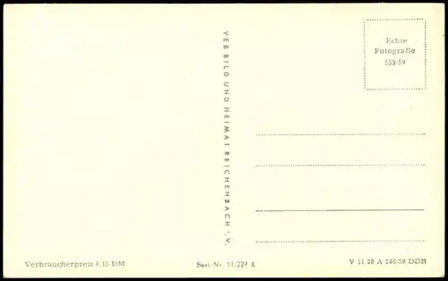 Ansichtskarte Oberhof (Thüringen) FOGB-Echolungsheim Solidarität 1959