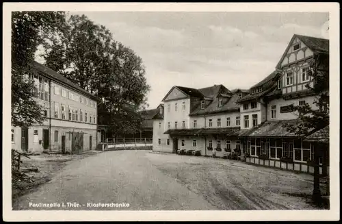 Ansichtskarte Paulinzella-Stadtilm Klosterschenke 1958