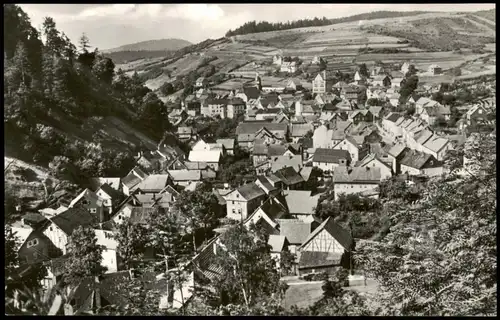 Kleinschmalkalden (Pappenheim) Panorama-Ansicht Pappenheim Thüringen 1965