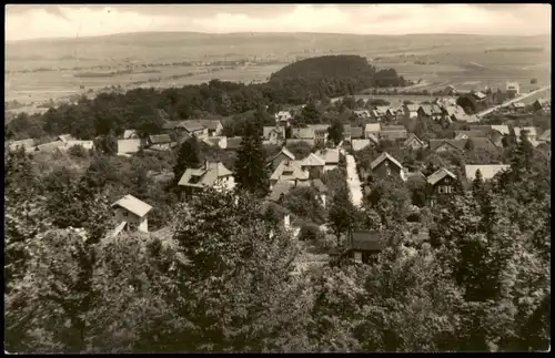 Ansichtskarte Schnepfenthal-Waltershausen Panorama-Ansicht Rödchen 1961