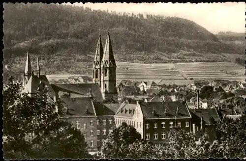 Heilbad Heiligenstadt Panorama-Ansicht auf die Liebfrauenkirche 1969/1968