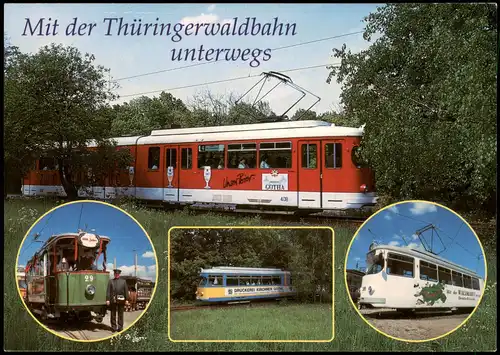 Finsterbergen-Friedrichroda Überlandstraßenbahn Thüringerwaldbahn 1995