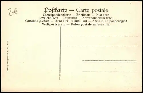 CPA Metz Stadt-Teilansicht Partie a.d. Kathedrale 1910
