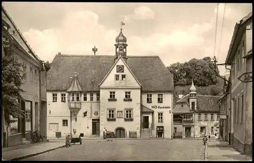 Rastenberg (Thüringen) Rathaus, Ratskeller HO-Gaststätte 1964/1962