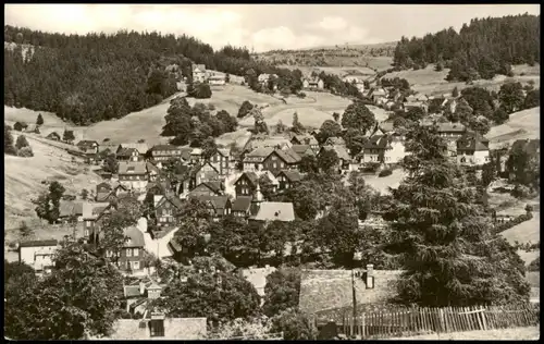 Ansichtskarte Stützerbach Panorama-Ansicht; Ort im Thüringer Wald 1969