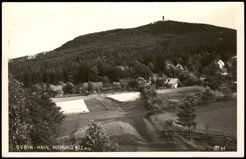 Ansichtskarte Oybin Hochwald/Hvozd - Oybin - Hain 1930