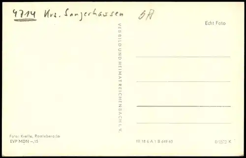Rottleberode-Südharz Mehrbild  Betriebsferienheim Ritterberg Kinderheim  1965