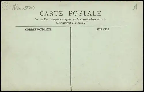 CPA Nantes Vue générale prise du Transbordeur. - LL. 1912