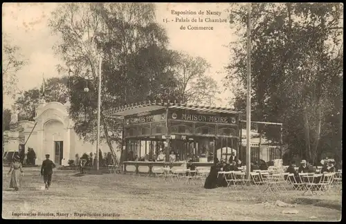 CPA Nancy Expo Ausstellung Palais de la Chambre 1911