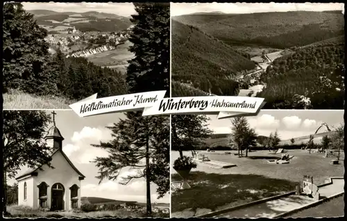 Ansichtskarte Winterberg 4 Bild Umland-Ansichten 1963