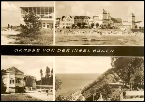 .Mecklenburg-Vorpommern Insel Rügen Baabe Binz Göhren Sellin 1966