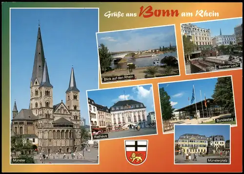 Ansichtskarte Bonn Münster, Münsterplatz, Bonner Loch 2008