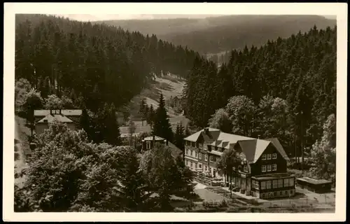 Ansichtskarte Friedrichroda Blick zum Kühlen Tal 1957