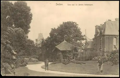 CPA Sedan Sedan Vue du Jardin botanique 1916     Feldpost (Roter Briefstempel)