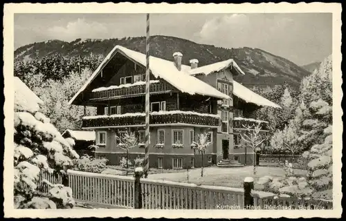 Ansichtskarte Bad Tölz Kurheim Haus Rheinland 1950