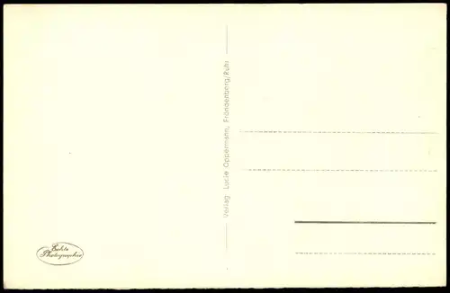 Ansichtskarte Siegen Hundgasse bei Nacht 1950