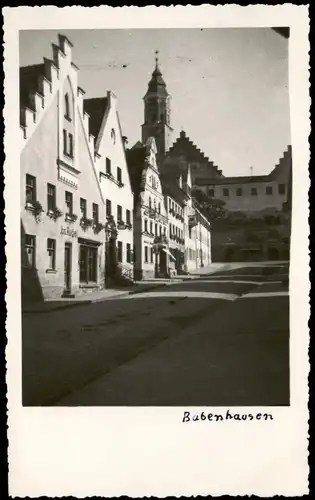 Ansichtskarte Babenhausen (Hessen) Bawehause Straßenpartie 1965