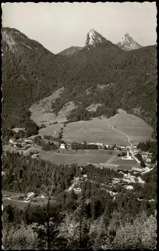 Ansichtskarte Kreuth mit Leonhardstein und Buchstein 1698 m 1961