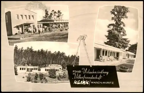 Klink (Müritz) Urlaubersiedlung "Völkerfreundschaft" - Mehrbild 1962