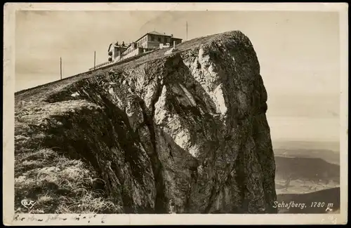 Ansichtskarte Schafberg Bergpanorama 1935