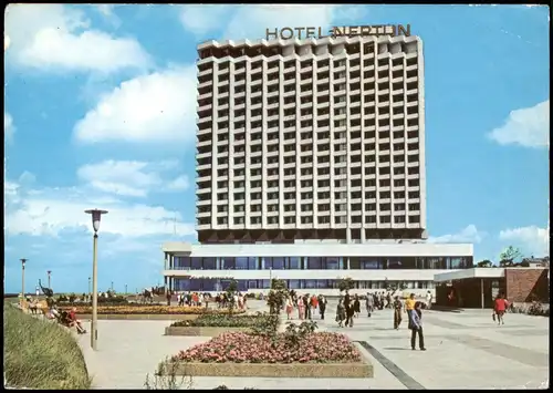 Ansichtskarte Warnemünde-Rostock Hotel Neptun 1978/1983