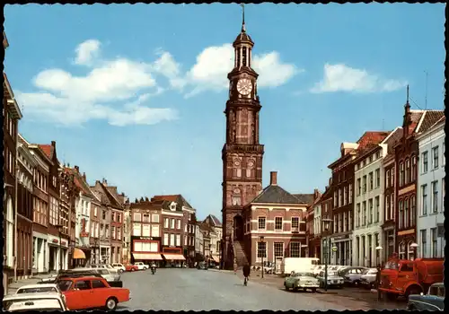 Postkaart Zütphen Zutphen Markt und Autos 1976