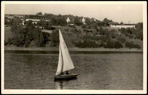 Saalburg-Ebersdorf (Saale) FDGB Ferienheim  Stausee Saalburg 1958