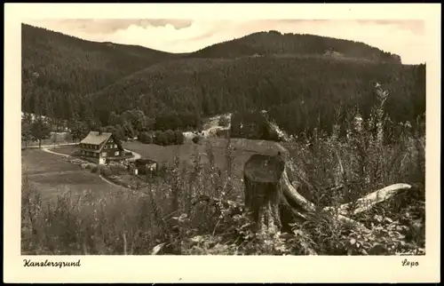 .Thüringen Waldhotel Kanzlersgrund Region Oberschönau Thüringen 1960