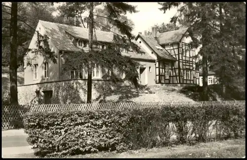 Ansichtskarte Alexisbad-Harzgerode Partie am Karl-Marx-Heim 1964