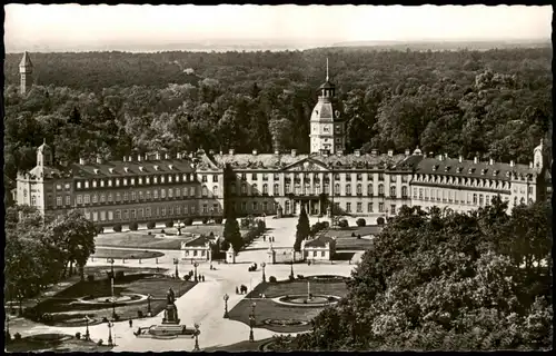 Ansichtskarte Karlsruhe Schloß (Landesmuseum) 1959