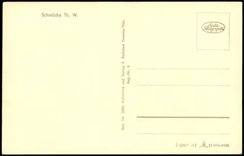 Ansichtskarte Gehlberg Schmücke-Thüringer Wald 1953