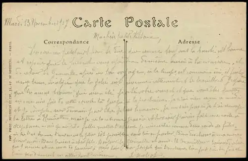 CPA Noyon Abside de la Cathédrale et la Bibliothèque. 1919