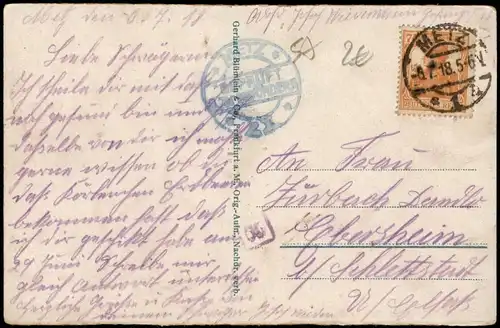 CPA Metz Panorama-Ansicht; Gesamtansicht 1918