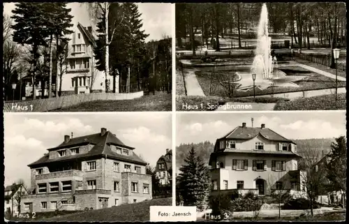 Ansichtskarte Bad Orb 4 Bild: Sanatorium Pfeiffer Krug 1958