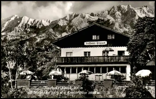 Partenkirchen-Garmisch-Partenkirchen Forsthaus Graseck 900m mit   1966