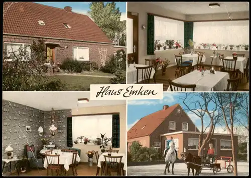 Ansichtskarte Esens Haus Emkens - 4 Bild 1972