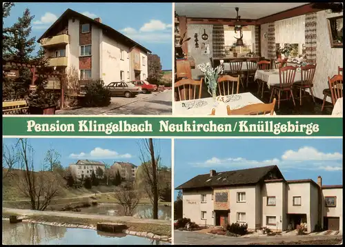 Ansichtskarte Neukirchen (Knüll) Pension Klingelbach 4 Bild 1982